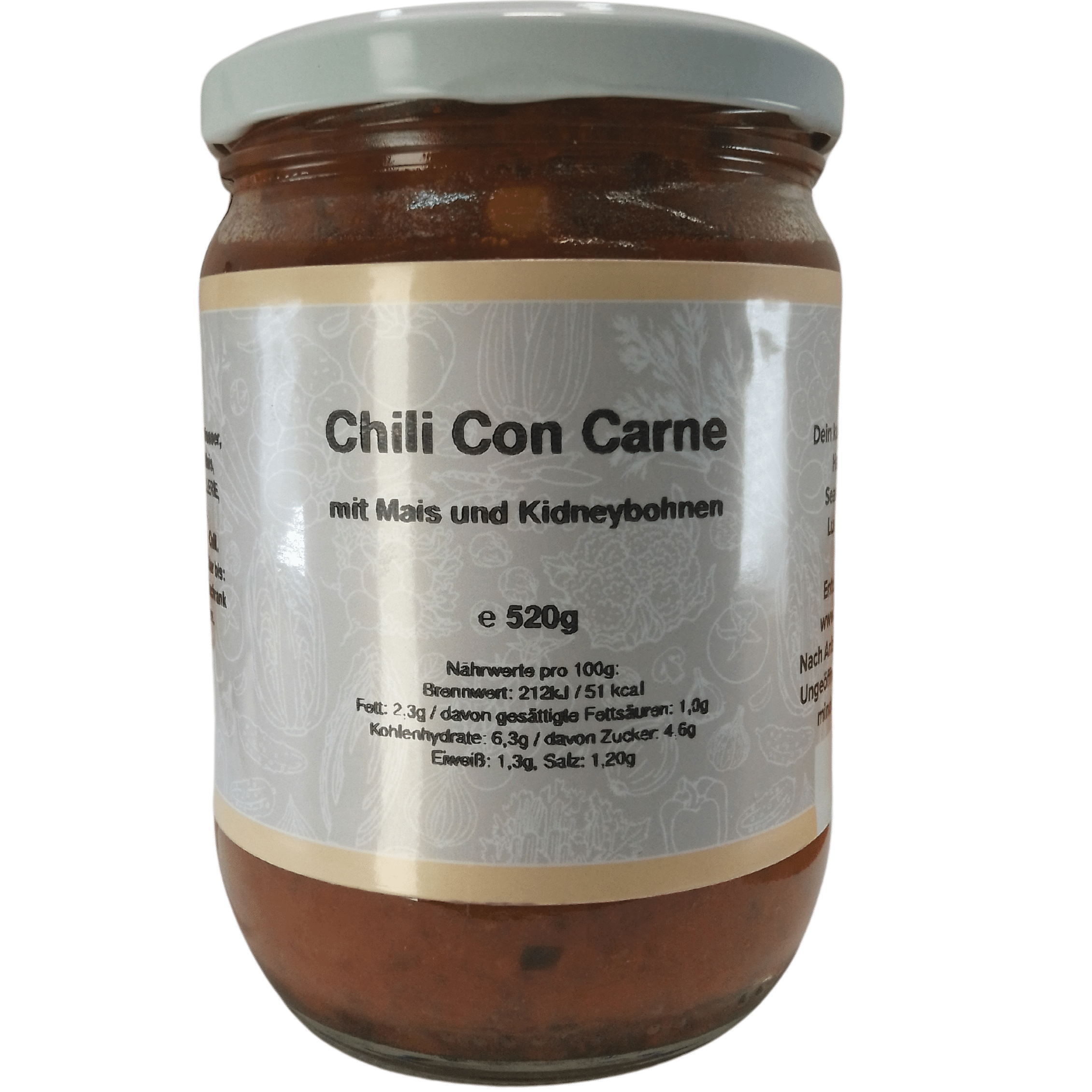 Hausgemachtes Chili Con Carne mit Mais und Kidneybohnen Season Family