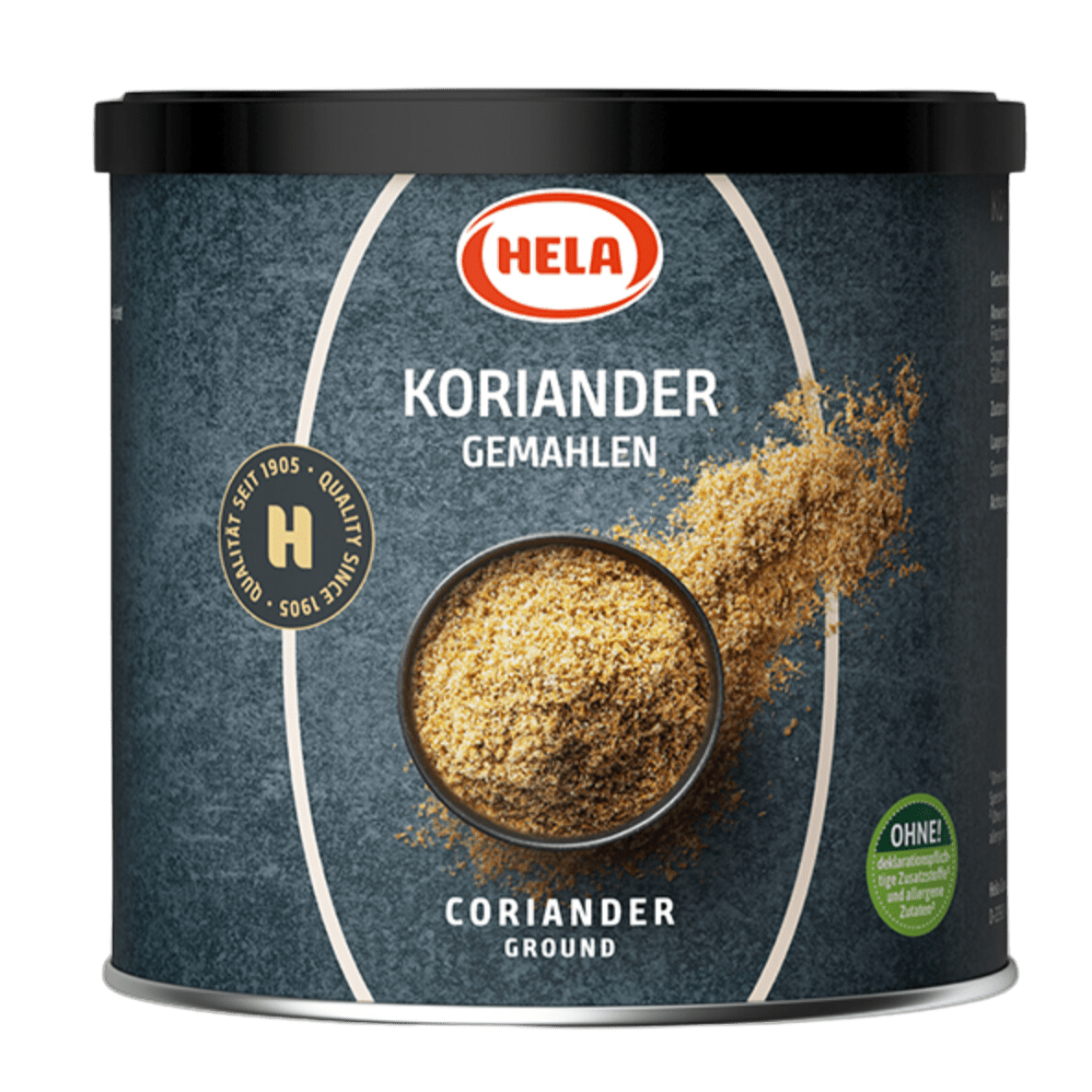Hela Koriander gemahlen 280 g Kulinarik HELA Gewürze