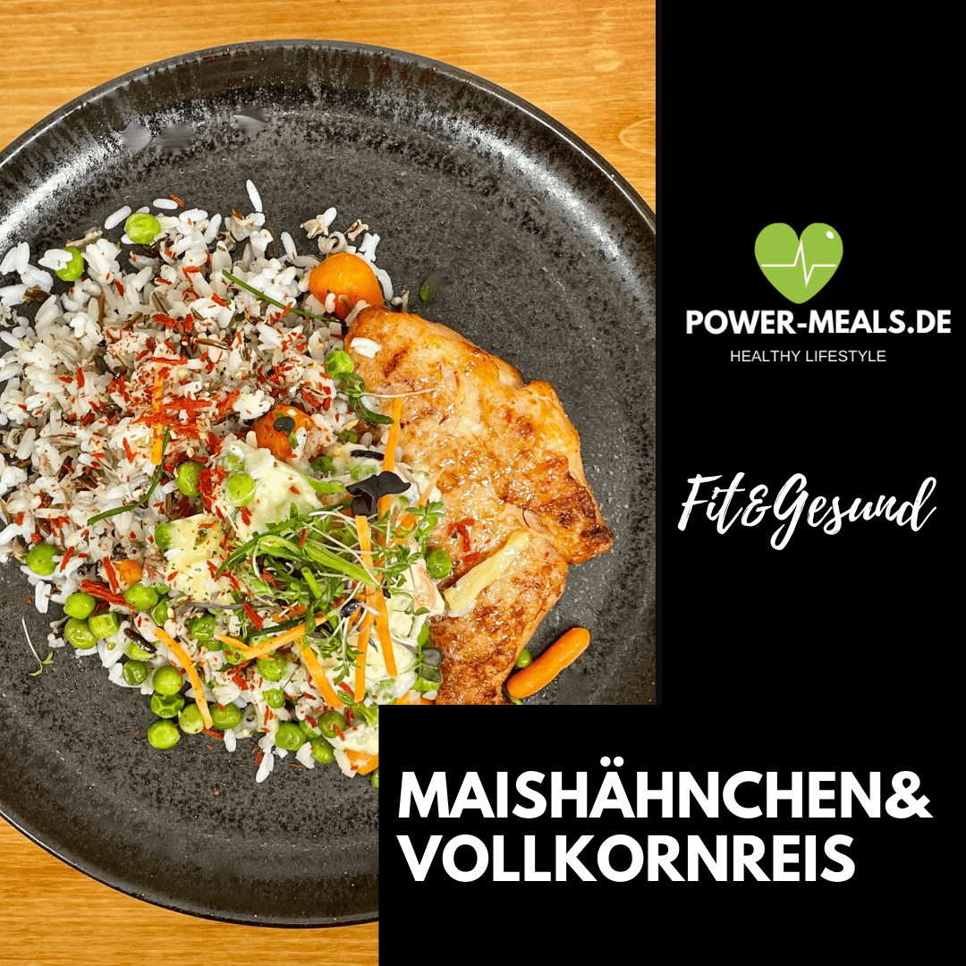#F12 Maishähnchenbrust & Vollkornreis Fitness > POWER MEALS Season Family