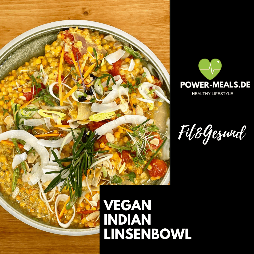 #F19 VEGAN Indian Linsenbowl VEGAN Season Family 