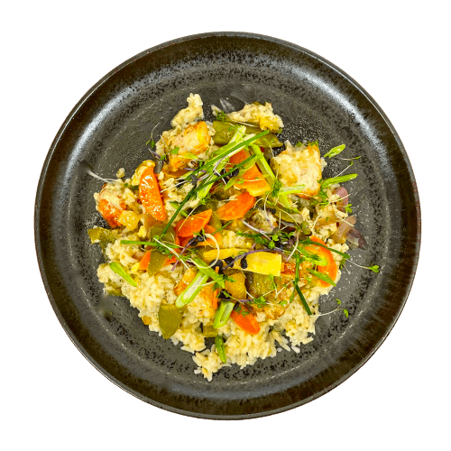 #F34 Hähnchen-Gyros-Pfanne Fitness > POWER MEALS Season Family