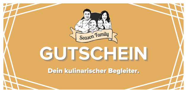 Season Family Onlineshop Gutschein 10-200€ wählbar Geschenkgutscheine Season Family