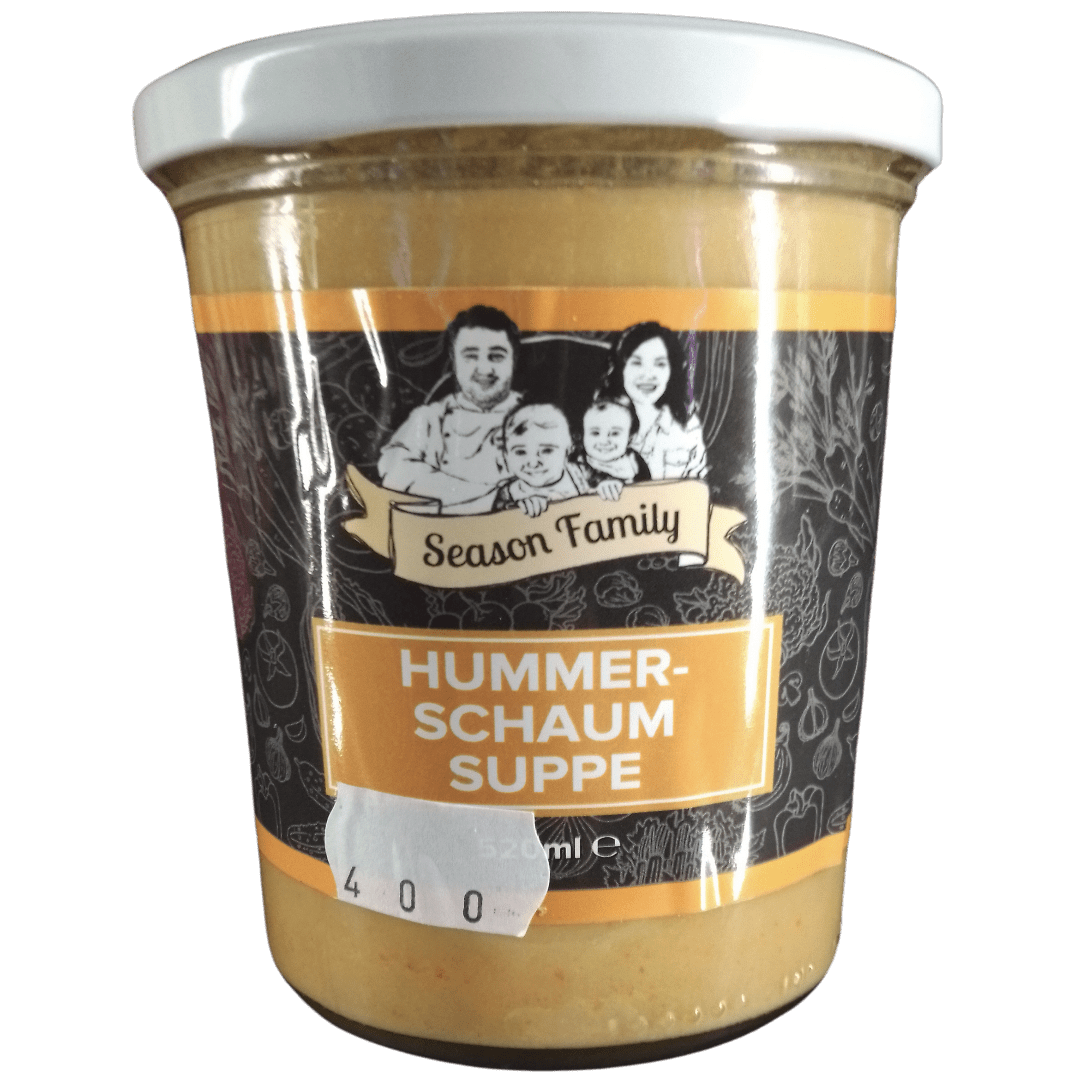 Hausgemachte Hummer-Schaum Suppe Season Family 400 ml Kulinarik > Suppen Season Family 