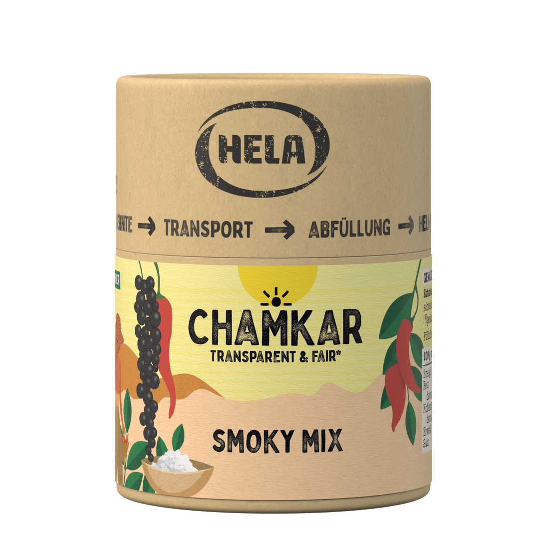 Hela Chamkar Smoky Mix 110 g Kulinarik HELA Gewürze 