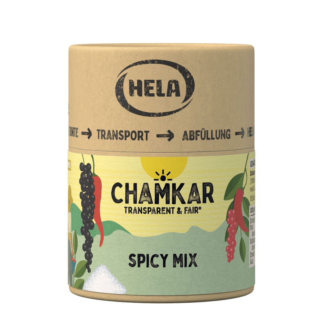 Hela Chamkar Spicy Mix 115 g Kulinarik HELA Gewürze 