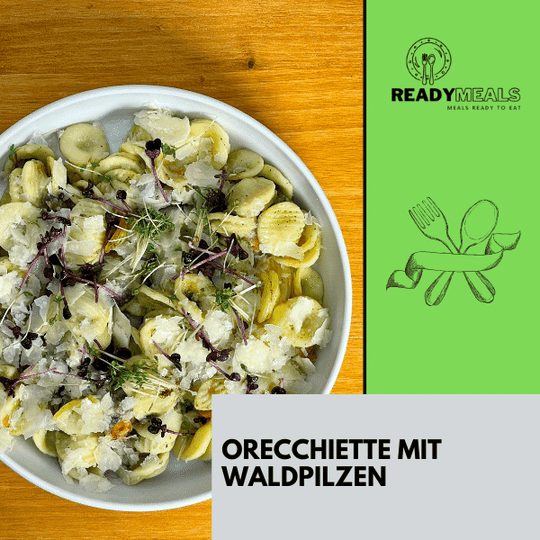#126 Orecchiette mit Waldpilzen Vegetarisch Season Family 