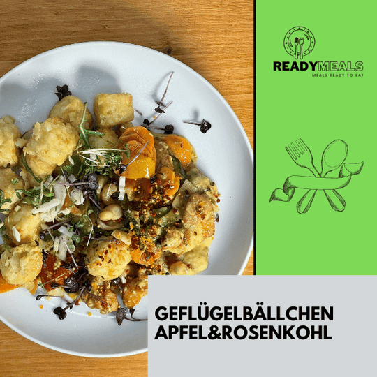 #134 Geflügelbällchen & Apfel-Rosenkohl Fleisch Season Family 