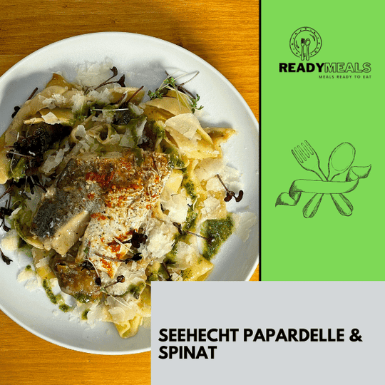 #137 Seehecht Papardelle & Steinpilz Fisch Season Family 