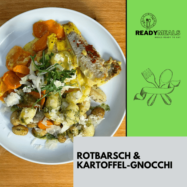 #141 Rotbarschfilet auf Kartoffelgnocchi Fisch Season Family 