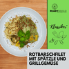 #23A Rotbarschfilet mit Spätzle und Grillgemüse Fisch Season Family 