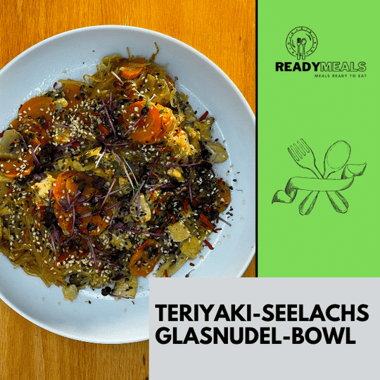#38 Teriyaki-Seelachsfilet mit Glasnudel Bowl Fisch Season Family 