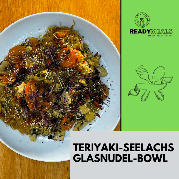 #38 Teriyaki-Seelachsfilet mit Glasnudel Bowl Fisch Season Family 