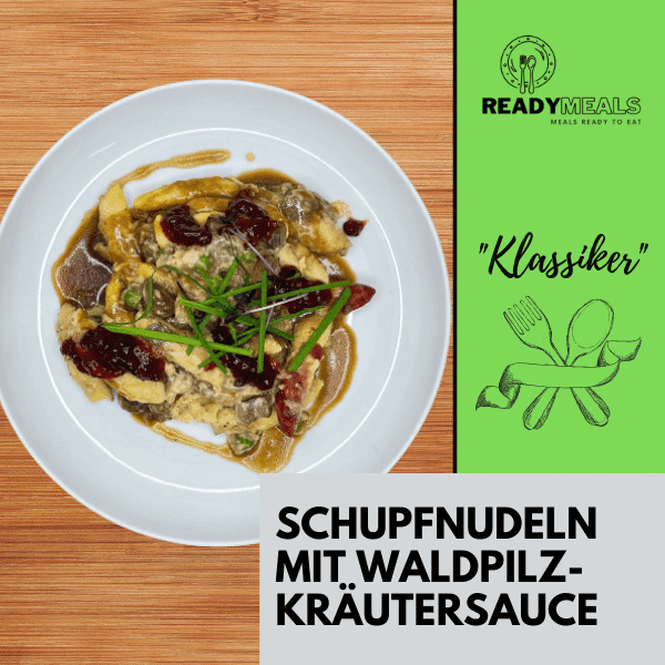 #40 Schupfnudeln mit Waldpilz-Kräutersauce Vegetarisch Season Family 