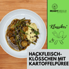 #58 Hackfleischklößchen mit Kartoffelpüree Fleisch Season Family 