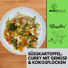 #63 Süßkartoffel-Curry mit Gemüse & Kokosflocken Vegetarisch Season Family 