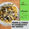 #77 Penne al Forno in Sahnesauce mit Gemüse Vegetarisch Season Family 