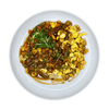 #9 Gegrilltes Schweineschnitzel Natur in Pfeffer-Rahmsauce mit Spätzle und Balkangemüse Fleisch Season Family 