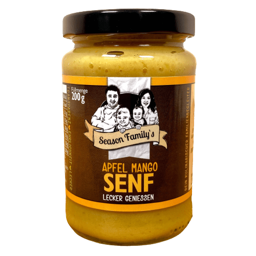 Apfel Mango Senf Kulinarik Season Family 