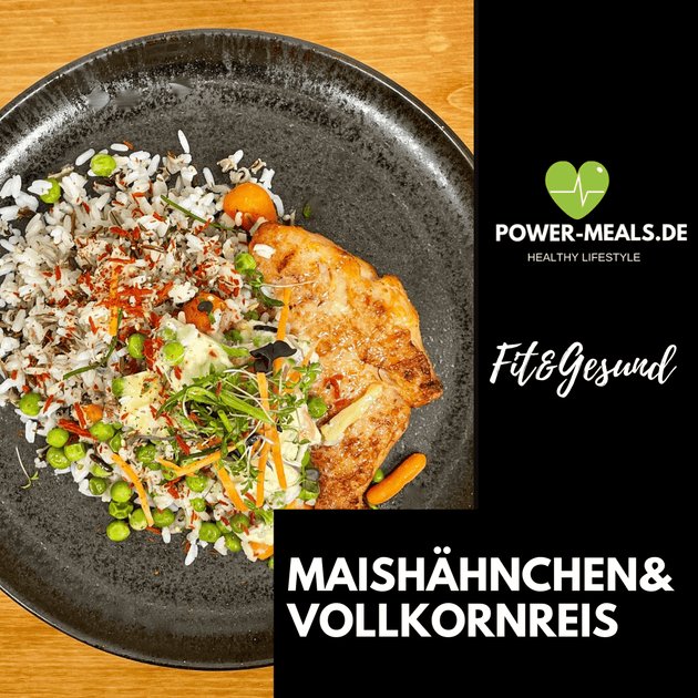 #F12 Maishähnchenbrust & Vollkornreis Fitness > POWER MEALS Season Family 