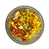 #F17 Hähnchen-Reispfanne mit Asiagemüse, Erbsen und Sweet-Chili-Sauce Fleisch Season Family 
