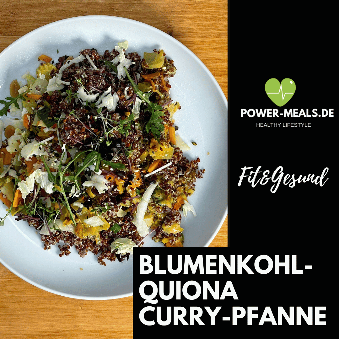 #F48 Blumenkohl-Quinoa-Pfanne Fleisch Season Family 