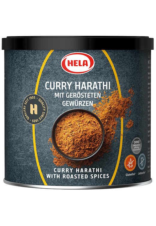 Hela Curry Harathi mit gerösteten Gewürzen Kulinarik HELA Gewürze 