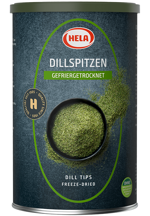 Hela Dillspitzen gefriergetrocknet Kulinarik HELA Gewürze 