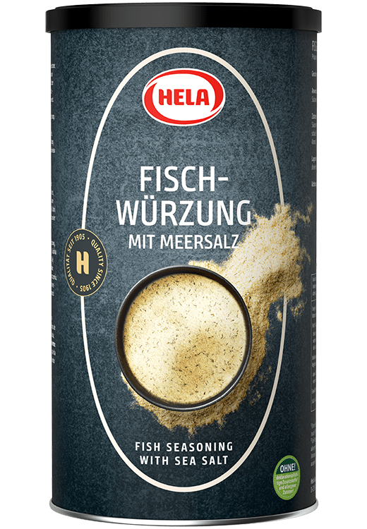 Hela Fischwürzung mit Meersalz Kulinarik HELA Gewürze 