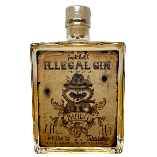 Illegal Bandit Gin Sortiment > Illegal Gin Sack's Destille 