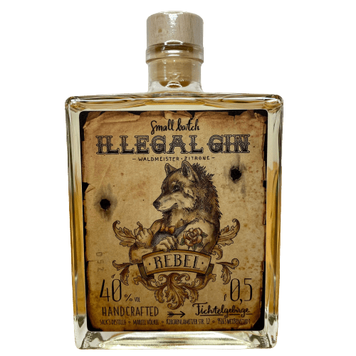 Illegal Rebel Gin Sortiment > Illegal Gin Sack's Destille 