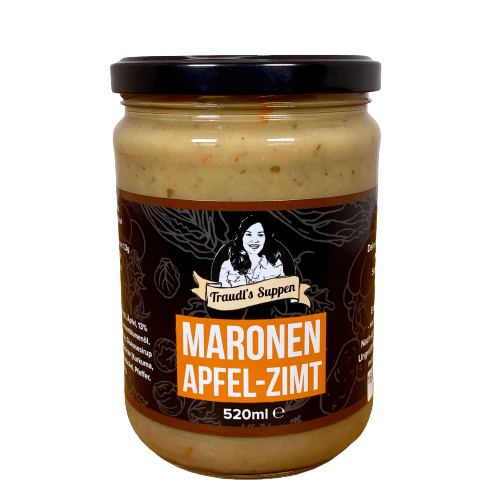 Maronen Apfel-Zimt Suppe Kulinarik Season Family 