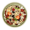 Porridge mit Rhabarber-Erdbeerkompott Fitness > Frühstück Season Family 